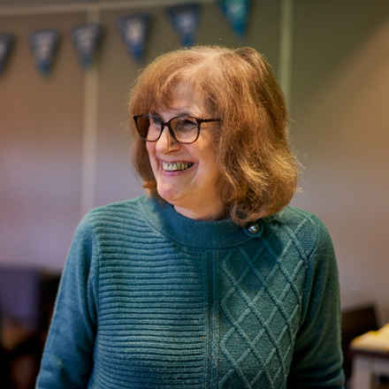 Tricia Sturgeon smiling